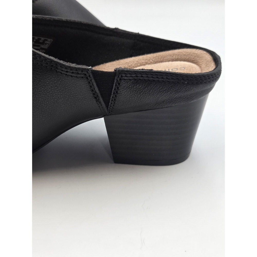 Clarks Women's Ellanie Pace Black Leather Comfort Size 9 EUC No Box Classic - Picture 6 of 11
